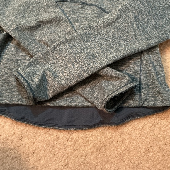 Lululemon Always Alert 1/2 Zip heathered petrol blue - Picture 2 of 8